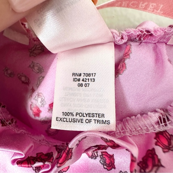 | victoria’s secret • vintage rosebud pink satin babydoll slip dress • small | - Picture 15 of 16
